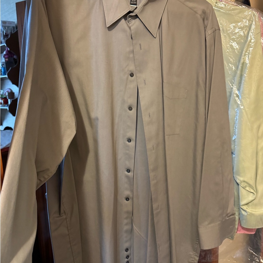 Covington Men's Gray Dress Shirt